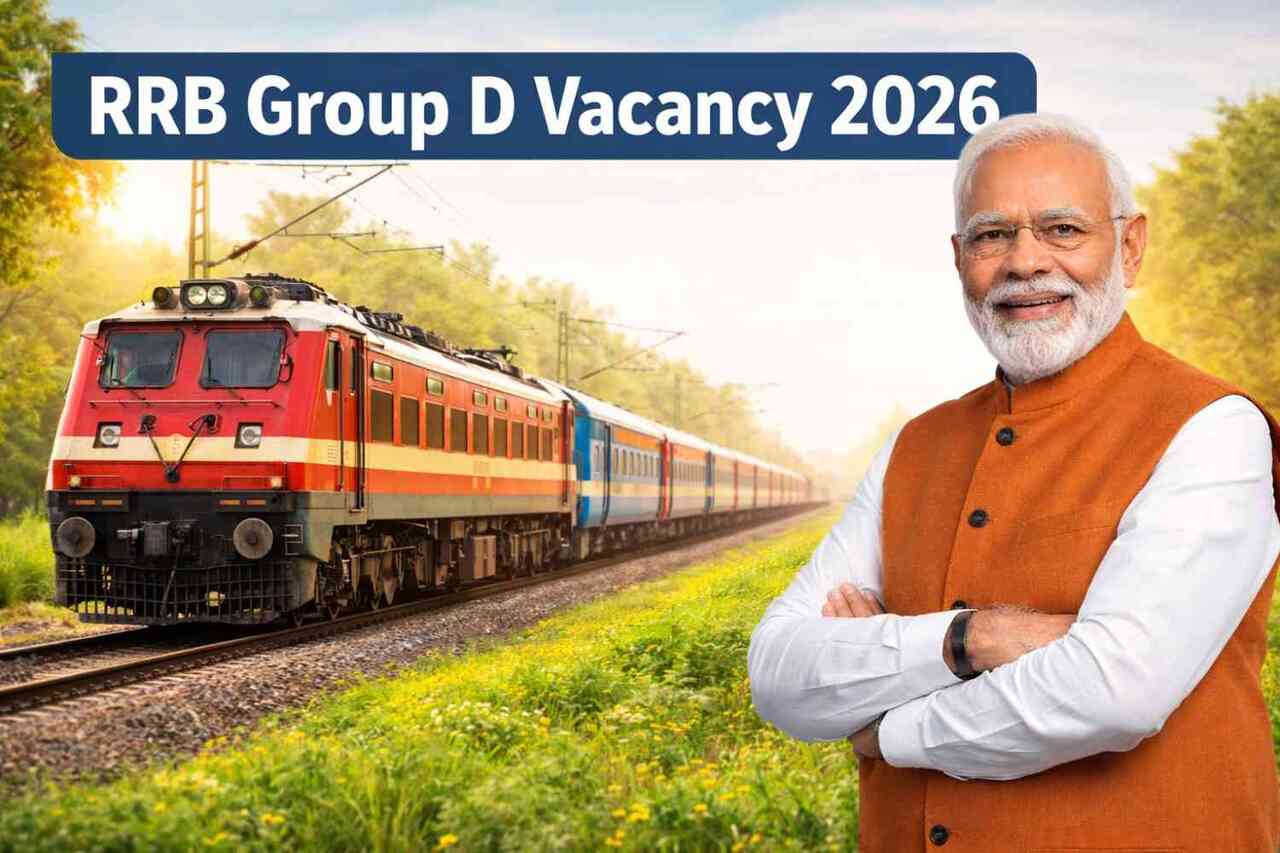 रेलवे ग्रुप डी भर्ती 2026: आरआरबी (RRB) ग्रुप डी भर्ती 2026 — 22,195 पदों पर नोटिफिकेशन जारी, 10वीं पास के लिए आवेदन शुरू, जानें पूरा सिलेबस और परीक्षा तिथि